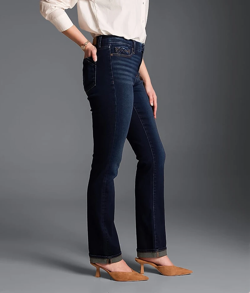 Fit No. 85 Straight Stretch Cuffed Jean