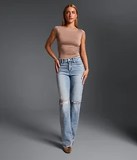 Fit No. 75 Classic Straight Stretch Jean