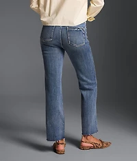 Fit No. 75 Cropped Straight Stretch Jean