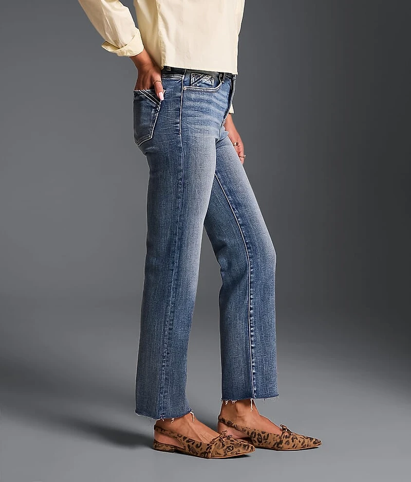 Fit No. 75 Cropped Straight Stretch Jean