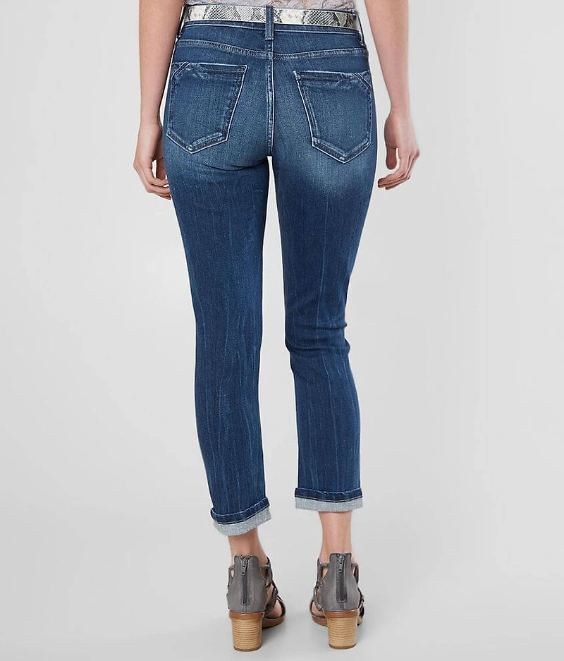 Fit No. 256 Cuffed Stretch Capri Jean
