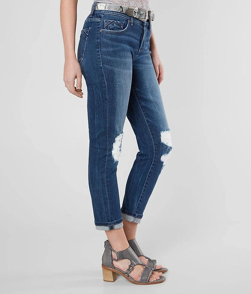 Fit No. 256 Cuffed Stretch Capri Jean