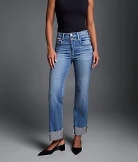Fit No. Cropped Straight Stretch Cuffed Jean