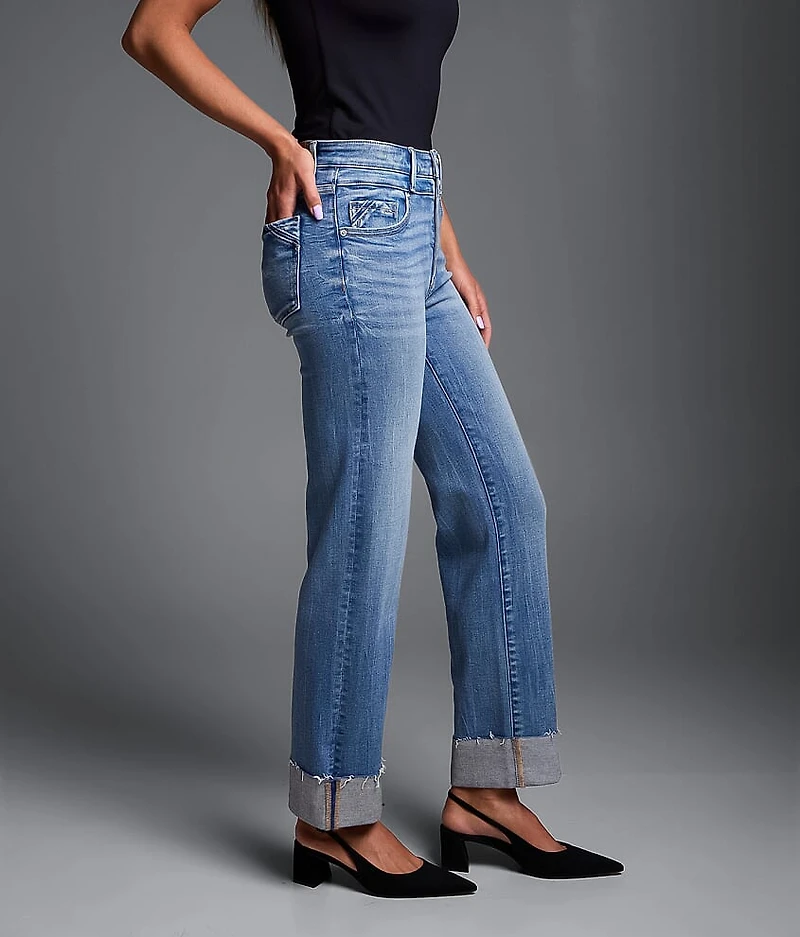 Fit No. Cropped Straight Stretch Cuffed Jean