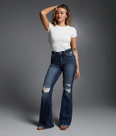 Fit No. 75 Flare Stretch Jean