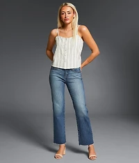 Fit No. 53 Cropped Straight Stretch Jean