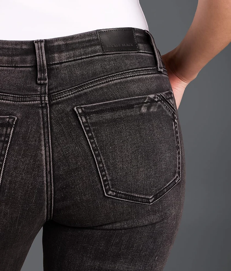 Buckle Black Fit No. 53 Cropped Straight Stretch Jean