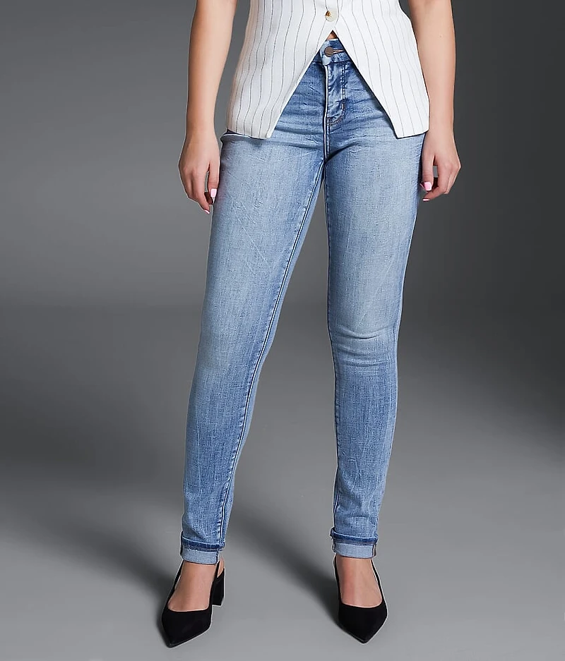 Fit No. 85 Skinny Stretch Cuffed Jean