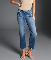 Fit No. 13 Cropped Straight Stretch Jean