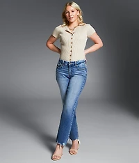 Buckle Black Fit No. 85 Cropped Straight Stretch Jean