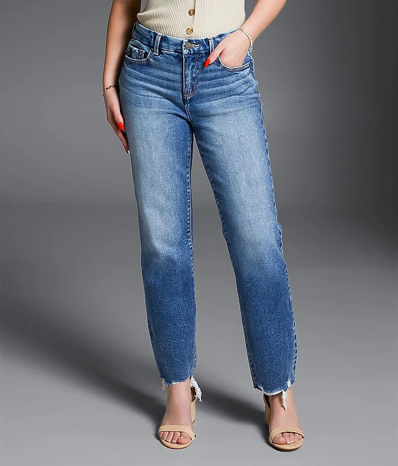 Fit No. 85 Cropped Straight Stretch Jean