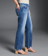 Fit No. 85 Cropped Straight Stretch Jean