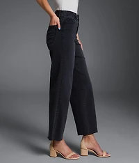 Fit No. 35 Cropped Wide Leg Stretch Jean