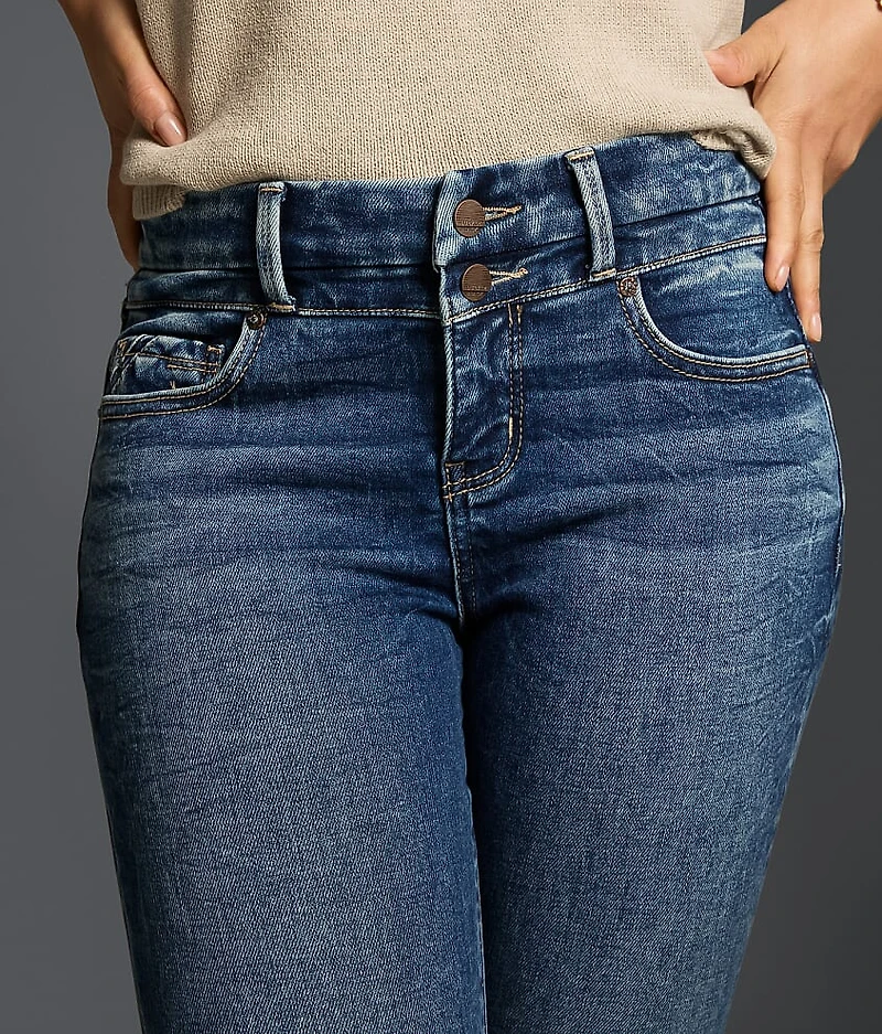 Fit No. 85 Stretch Cuffed Capri Jean
