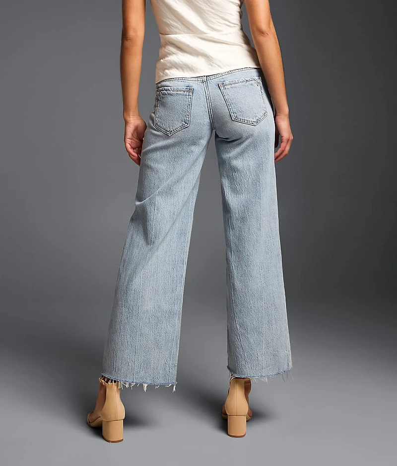 Fit No. 13 Cropped Wide Leg Stretch Jean