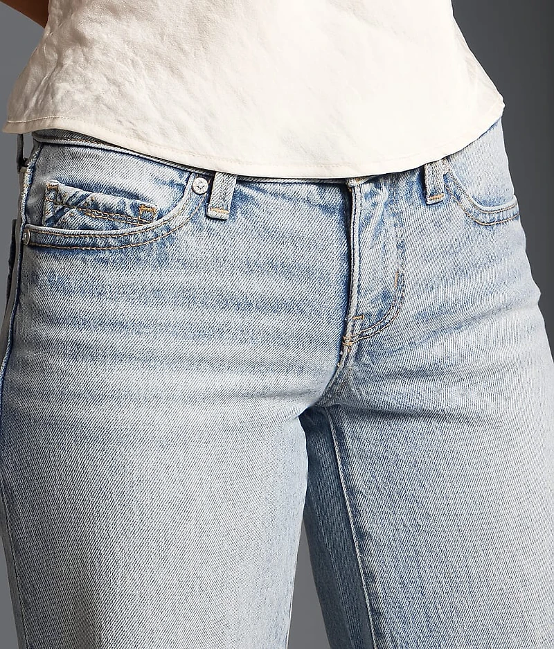 Fit No. 13 Cropped Wide Leg Stretch Jean