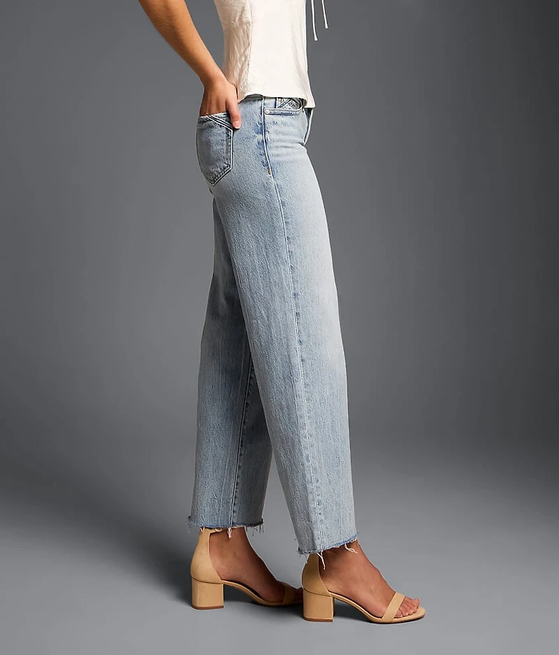 Fit No. 13 Cropped Wide Leg Stretch Jean