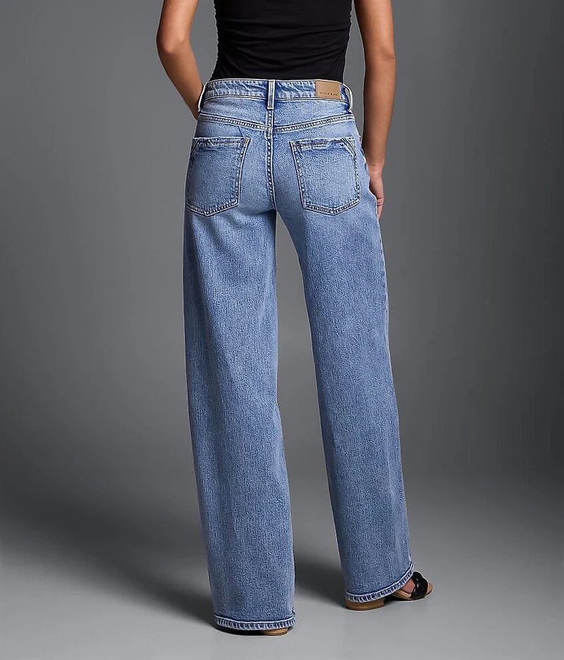 Fit No. 17 Low Slung Wide Leg Stretch Jean