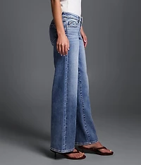 Fit No. 13 Cropped Wide Leg Stretch Jean
