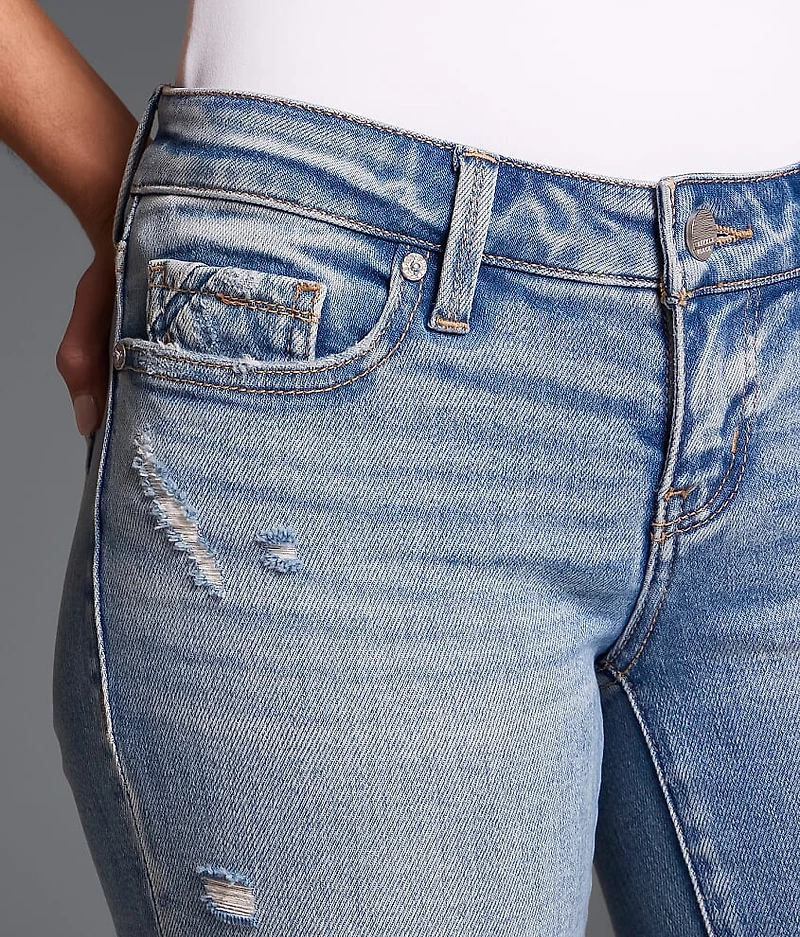 Fit No. 13 Cropped Straight Stretch Jean