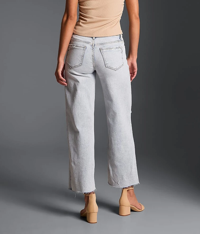 Fit No. 23 Cropped Wide Leg Stretch Jean