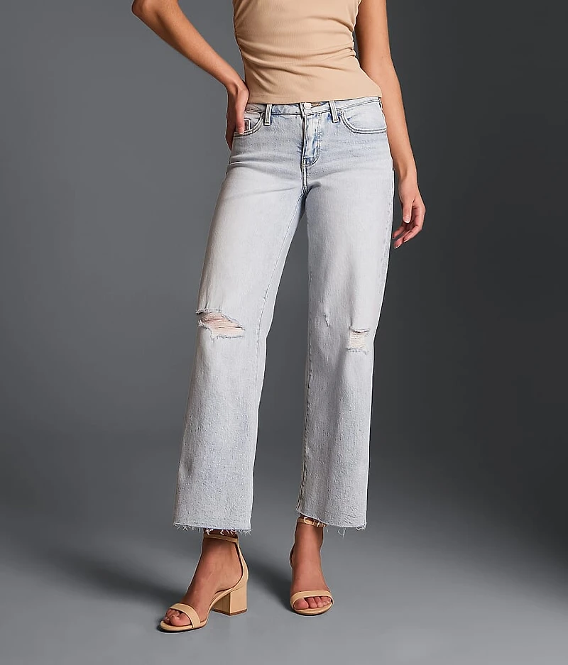 Fit No. 23 Cropped Wide Leg Stretch Jean