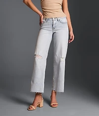 Fit No. 23 Cropped Wide Leg Stretch Jean