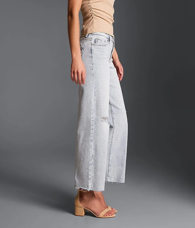 Fit No. 23 Cropped Wide Leg Stretch Jean