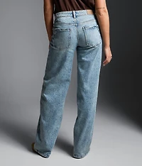 Fit No. 17 Low Slung Wide Leg Stretch Jean