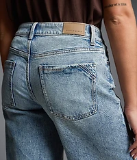 Fit No. 17 Low Slung Wide Leg Stretch Jean