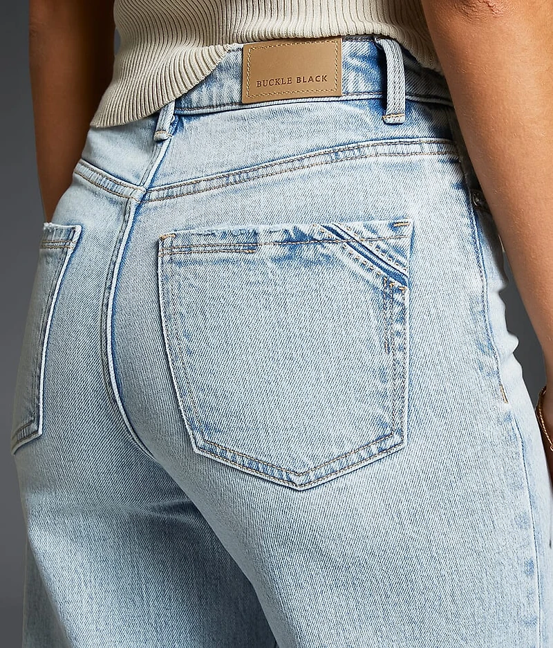 Fit No. 35 Cropped Wide Leg Stretch Jean