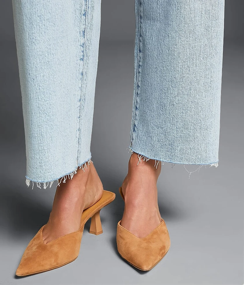 Fit No. 35 Cropped Wide Leg Stretch Jean