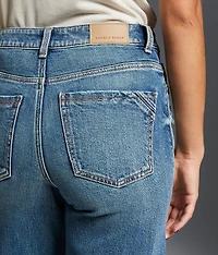 Fit No. 35 Cropped Wide Leg Stretch Jean