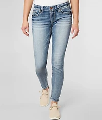 Virgo Ankle Skinny Stretch Cuffed Jean