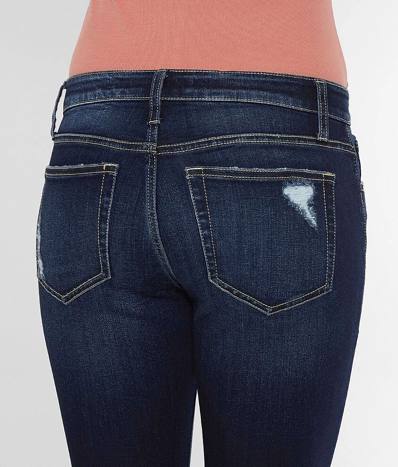 Refined Virgo Cuffed Stretch Capri Jean