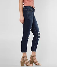 Refined Virgo Cuffed Stretch Capri Jean