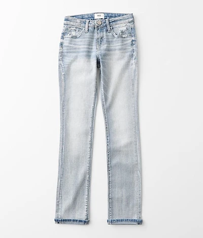 Girls - Mid-Rise Straight Stretch Jean