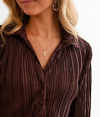 Pleated Shirt