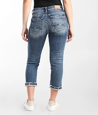 Payton Cuffed Stretch Cropped Jean