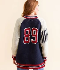 Varsity Cardigan Sweater