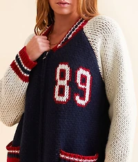 Varsity Cardigan Sweater