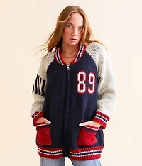 Varsity Cardigan Sweater