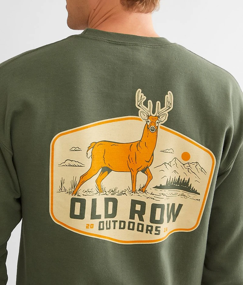 Outdoors Deer Badge Pullover