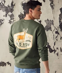 Outdoors Deer Badge Pullover