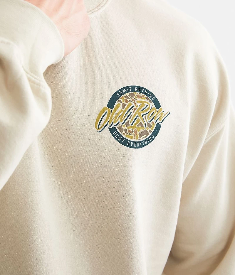 Camo Circle Pullover