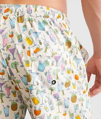 Mixed Drinks Stretch Swim Trunks