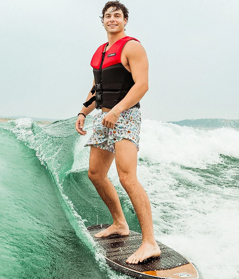 Mixed Drinks Stretch Swim Trunks