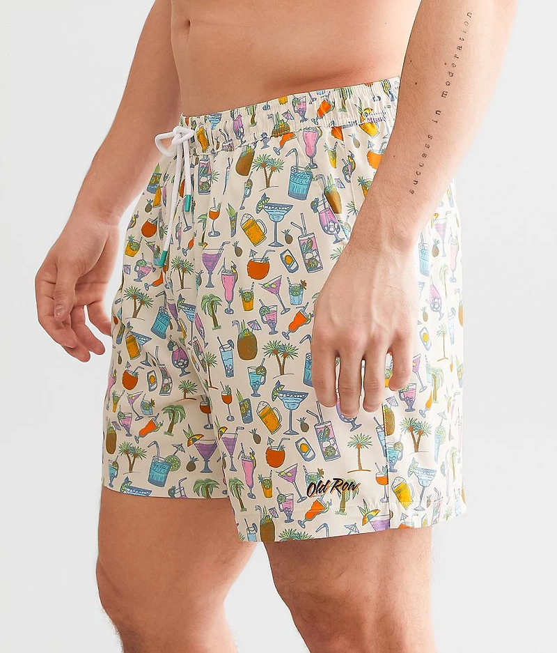 Mixed Drinks Stretch Swim Trunks