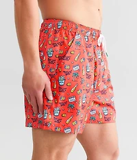 Tropical Cooler Stretch Swim Trunks