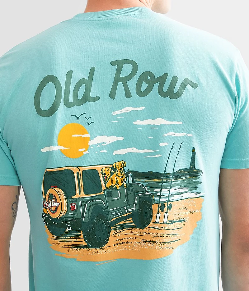 Good Boys Club Jeep Dogs Fishing T-Shirt